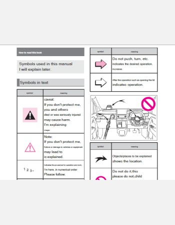 toyota sienta 2023-2024 owners manual in english